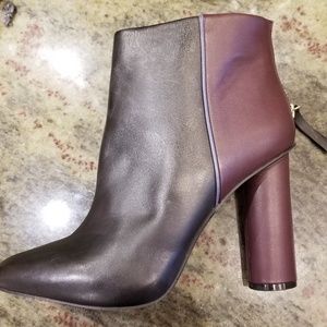 CAbi Bisset Color Block Bootie Size 10